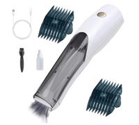 Tagliacapelli per cani, 1500 mAh, senza fili, a basso rumore, tagliacapelli ricaricabile con lama staccabile, kit per toelettatura cani e gatti