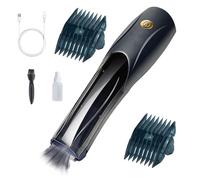 Tagliacapelli per cani, 1500 mAh, senza fili, a basso rumore, tagliacapelli ricaricabile con lama staccabile, kit per toelettatura cani e gatti