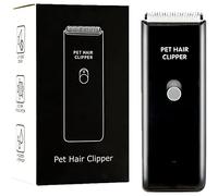 Tagliacapelli per cani e gatti, impermeabile, portatile, elettrico, ricaricabile, USB, per animali domestici, a basso rumore, rasoio senza fili, per piccoli e grandi animali domestici
