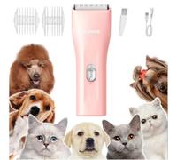 Pratico e potente rasoio elettrico per animali domestici, a lunga durata, impermeabile, ricaricabile, per cani e gatti di piccola taglia