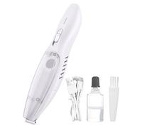 Tagliacapelli per cani | Tagliacapelli silenzioso con serbatoio per capelli - Kit di toilette con tagliaunghie per gatti e cani, per orecchie occhi e zampe disgrovigliante cucciolo