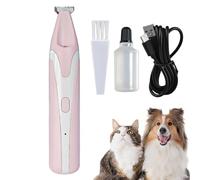 Tagliacapelli per Cani Toelettatura | Tosatrice Impermeabile Ricaricabile USB con Lama in Ceramica,Trimmer per Zampe di Cane - Per Taglio e Cura Cuccioli Bassotti Viso Orecchie Unghie Bagno Uso