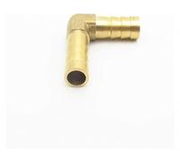 Tagliacapelli per naso, 4 mm 5 mm 6 mm 8 mm 10 mm 12 mm 14 mm 16 mm 19 mm Gomito per tubo, adattatore per tubo a punta in ottone per carburante gas, acqua (6 mm da)