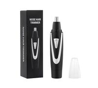 Tagliacapelli per orecchie e naso: 2025 professionale indolore per sopracciglia e peli del viso, per uomini e donne, tagliacapelli nasale a batteria, lame impermeabili a doppio bordo per una facile