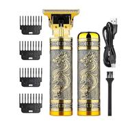 Tagliacapelli per Uomo - Kit per Toeletta Senza Fili per Uso Bagnato e Asciutto - Rasoio per Barba e Tagliacapelli Completo,Per Marito Fidanzato Compleanno Festa Casa Ufficio Viaggio