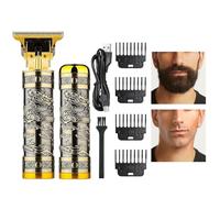 Tagliacapelli per Uomo Rasoio Per Barba Impermeabile Di Precisione | Rasoio per Barba e Tagliacapelli Completo Per Compleanno di Padre Marito Fidanzato Casa Ufficio Viaggio Campeggio
