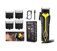 Tagliacapelli per uomo, ricaricabile per toilette personale con display a LED - tagliacapelli da per capelli da uomo - per padre marito fidanzato vacanze San WC e Re
