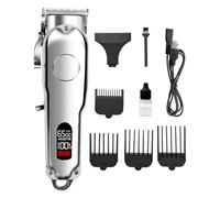 Tagliacapelli per uomo | Trimmer wireless USB - Include 4 pettini guida al taglio di capelli maschile, per bambini animali domestici, papà marito fidanzato testa barba casa viaggio