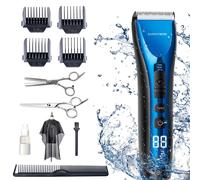Tagliacapelli professionale Barberboss, tagliabarba, rasoio per uomini e ragazzi, impermeabile, senza
