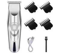 Tagliacapelli professionale da uomo - Tagliacapelli da barbiere e trimmer zero con 4 pettini limite (1,5/3/4,5/6 mm), tagliacapelli senza fili per intaglio dei capelli a olio