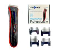Tagliacapelli professionale rasoio barba elettrico ricaricabile 4 guide 4002