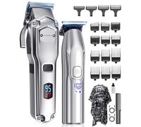 Tagliacapelli Professionale Rasoio Elettrico taglia capelli e barba uomo 2 rasoi