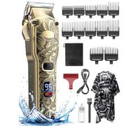 Tagliacapelli PROFESSIONALE Regolabarba Taglia Capelli e Barba UOMO Kit con Telo