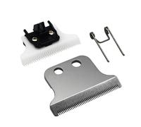 Tagliacapelli professionale regolabile a 2 fori, doppia T, lama di ricambio #2215, compatibile con tagliacapelli Wahl Detailer con filo/senza fili (argento)