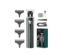 TAGLIACAPELLI PROFESSIONALE SENZA FILI LAMA A T UOMO A BATTERIA RASOIO VGR V-009