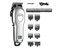 Tagliacapelli professionale, tagliacapelli professionale, taglio regolabile, ricaricabile tramite USB, batteria agli ioni di litio, per uomini (colore: Y8580C)