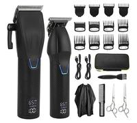 Tagliacapelli professionale Trimmer Set Per Gli Uomini Cordless Barba Trimmer Tagliacapelli Taglierina Dei Capelli Tagliatrice Di Capelli Barbiere Taglio Di Capelli Grooming