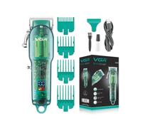 TAGLIACAPELLI PROFESSIONALE UOMO SENZA FILI RICARICABILE USB LEVA CONICA VGR V-6