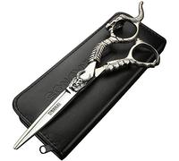 Tagliacapelli professionali da 5,5/6 pollici, tagliacapelli affilati in acciaio inossidabile, specializzati per parrucchieri (Forbici da taglio da 5,5 pollici)