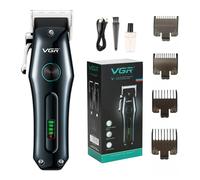 TAGLIACAPELLI RASOIO DA UOMO VGR V-969 A BATTERIA RICARICABILE USB DISPLAY A LED