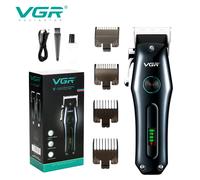 Tagliacapelli Rasoio Da Uomo Vgr V-969 A Batteria Ricaricabile Usb Display A Led