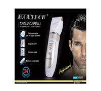 TAGLIACAPELLI RASOIO RASATURA BATTERIA RICARICABILE PROFESSIONALE MAXTECH UOMO T