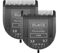 Tagliacapelli regolabile per cani, lama 5 in 1 compatibile con WAHL Professional Animal Clipper Arco, Bravura, Chromado, Creativa, Figura e Motion Pet, cane e cavallo (nero/2 pezzi)