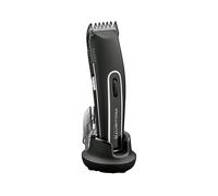 TAGLIACAPELLI ROWENTA TN 1410 - Ricaricabile, 5 Pettini, Lame in acciaio inox, Display LED