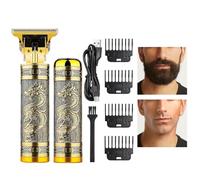 Tagliacapelli Senza Filo | Kit per Toeletta Senza Fili per Uso Bagnato e Asciutto - Rasoio per Barba e Tagliacapelli Completo | Per Marito Fidanzato Compleanno Festa Casa Ufficio Viaggio