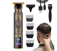 Tagliacapelli, tagliacapelli per uomo Display LCD con ricarica USB per | Rasoio per il corpo Kit per la cura del corpo da uomo, rasoio elettrico, , rifinitore per il corpo, ric