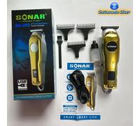 TAGLIACAPELLI WIRELESS DISPLAY RICARICABILE PROFESSIONALE SONAR RASOIO BARBA