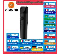 Tagliacapelli XIAOMI MIJIA, durata della batteria da 180 minuti, lama in ceramica placcata in titanio impermeabile IPX7, tagliacapelli da barbiere per uomo professionale