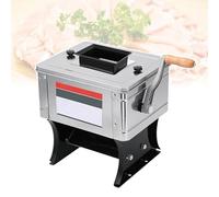 Tagliacarne Manuale Portatile, Affettatrice Alimentare Portatile, Costruzione Resistente in Acciaio Inossidabile, Set di Lame Rimovibili, Sicuro, for Uso Domestico