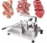 Tagliacarne Manuale, Tritaossa In Acciaio Inossidabile Per Pesce, Pollo, Manzo, Costolette, Affettatrice Per Alimenti Domestica E Commerciale, Ideale Per Verdure