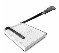 Tagliacarte con Lama in Acciaio per Formato A4 | Tagliacarte con Righello Integrato