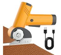 Tagliacartone,2000mAh Ricaricabile con Lama Dotata di Luce LED - 4V Cutter Elettrico per Cartone - per Tessuti, Artigianato, Tappeto, Garage, Ufficio, Lavoro, Cucitura e Carta
