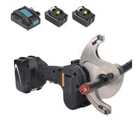 Tagliacavi A Cricchetto senza fili con batteria ricaricabile (2 pezzi)/Testa di taglio in lega di acciaio, forbici con ingranaggi in alluminio e rame, gamma di taglio massima: 45/65/75 mm, s