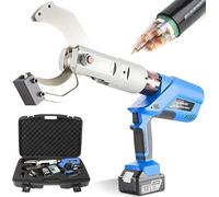 Tagliacavi elettrico a cricchetto, 120 kN/160 kN idraulico for alluminio e rame, filo, a batteria, con display LED/2 18 V(105C)