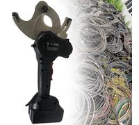 Tagliacavi elettrico a cricchetto, strumento idraulico alimentato a batteria per fili di rame e alluminio, utensile per tagliare fili pesanti