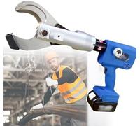 Tagliacavi elettrico - Avvio a un pulsante, interruttore di ritorno olio, lama in acciaio legato per installazioni elettriche e progetti di costruzione