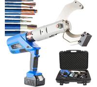 Tagliacavi idraulico a batteria, utensile da taglio per cavi elettrici con forza 150KN / 180KN / 250KN, cesoia per cavi alimentata a batteria per cavi in alluminio da 85-120 mm e rame/allumini 135C