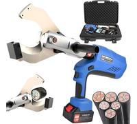 Tagliacavi idraulico, cricchetto elettrico da 120 kN/160 kN, alimentato a batteria, utensile da taglio for alluminio e Cu/Al corazzato(105C)