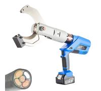 Tagliacavi Idraulico Elettrico 18 V-4,0 Ah Con Display A Led/2 Batterie,Tagliacavi A Batteria 18 V Per Cavi In Rame Al Da 65 Mm A 135 Mm(EZ105C)