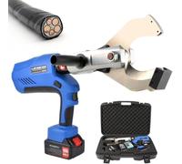 Tagliacavi Idraulico Tagliacavi 250kn Tagliacavi Elettrico A Cricchetto con Display A LED Batteria per Cavo al E Cu al Corazzato, 105MM