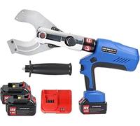 Tagliacavi Idraulico Tagliacavi, Tagliacavi Elettrico 120kn/160kn con Batteria con Display A LED, Utensile da Taglio per Cavi Corazzati E Cu al, Ez-120c