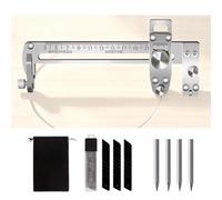 Tagliacerchi Per Cartongesso Manuale a Compasso Portatile Robusta | Tagliafori Coperture Lamiera Per casa garage edilizia canalizzazioni HVAC lamiera e compensato