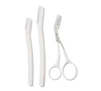 Tagliaciglia - Con Protezione Sicurezza Acciaio Inossidabile - Kit Depilatore Viso Per Uomo E Donna | Per Uomo Donna Rasatura Cura Barba Viaggio Casa