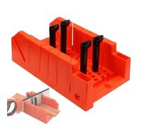 Tagliacornici, Fondo in Plastica Ispessita, Robusto e Resistente All'usura, con Guida di Taglio a 90°/45°/22,5°, Chiaramente Contrassegnata Gradi, per Frese per la Lavorazione del Legno (arancione)