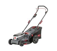 AL-KO Tosaerba a batteria 38,6 Li Comfort, larghezza di taglio 38 cm, regolazione dell'altezza di taglio centrale, per prati fino a 500 m², con 2 x 18/36 V (4 Ah/2 Ah) e doppio caricatore