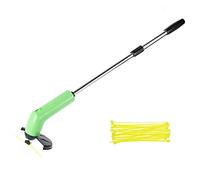 Tagliaerba a batteria, mini tagliaerba elettrico, con manico telescopico, leggero e portatile, può essere montato e smontato, adatto per diserbo con carico di lavoro basso e silenzioso